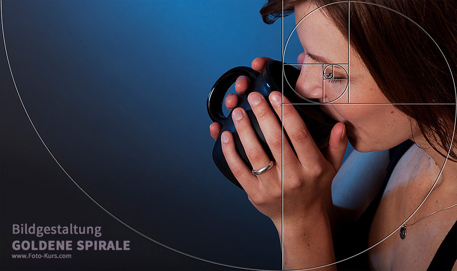 Image composition with the golden ratio